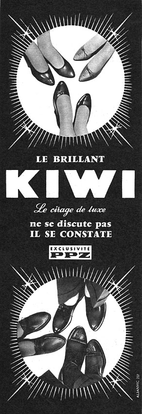 Publicité Kiwi 1959