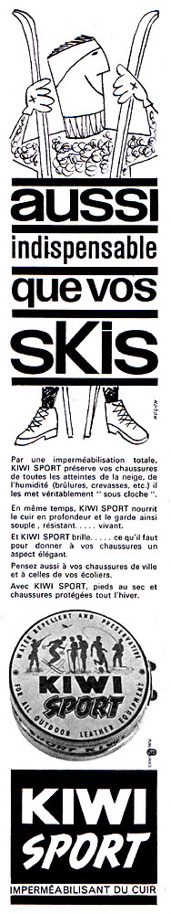 Publicité Kiwi 1962