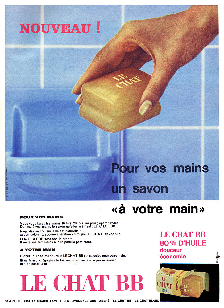 Publicité Le Chat 1961