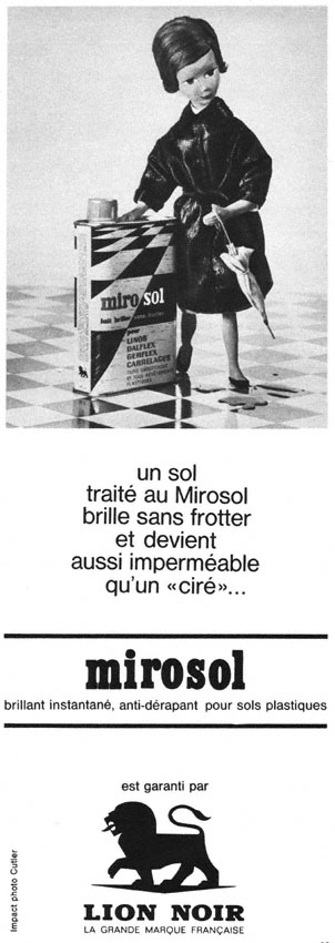 Publicité Lion Noir 1963