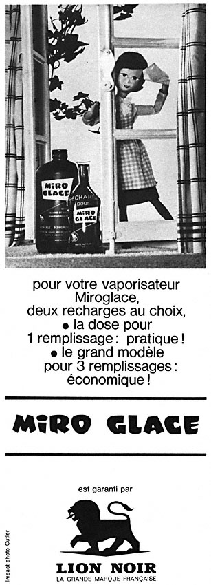 Publicité Lion Noir 1963