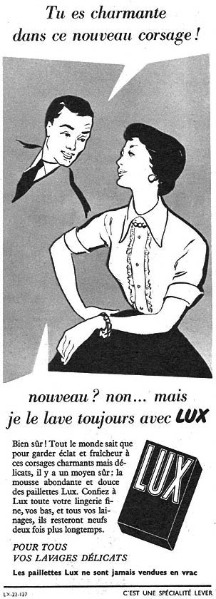 Publicité Lux 1951