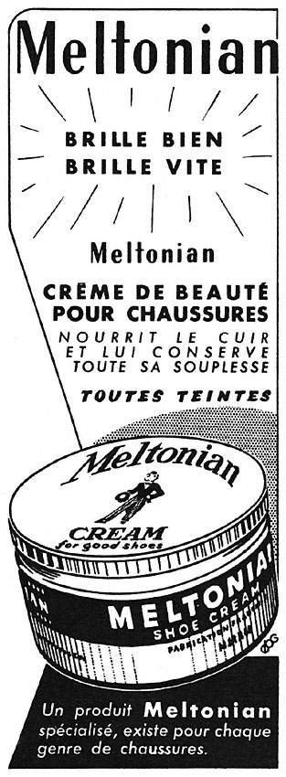 Publicité Melto 1952