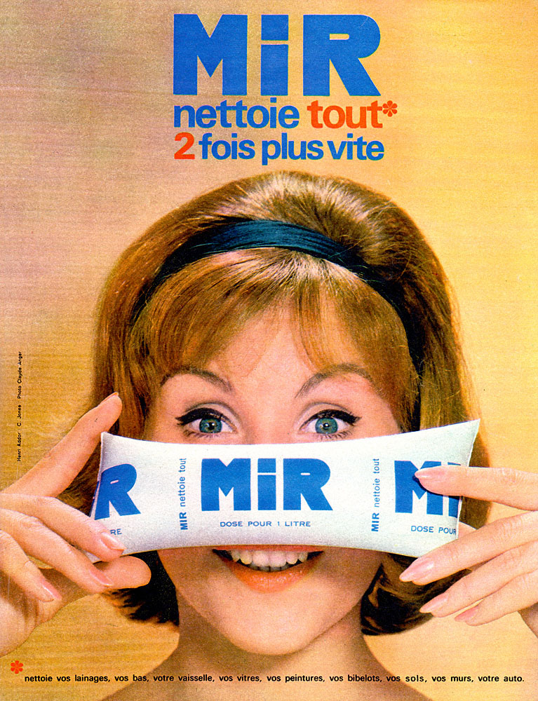 Publicité Mir 1962
