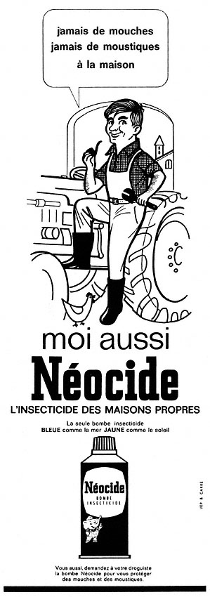 Publicité Neocide 1963