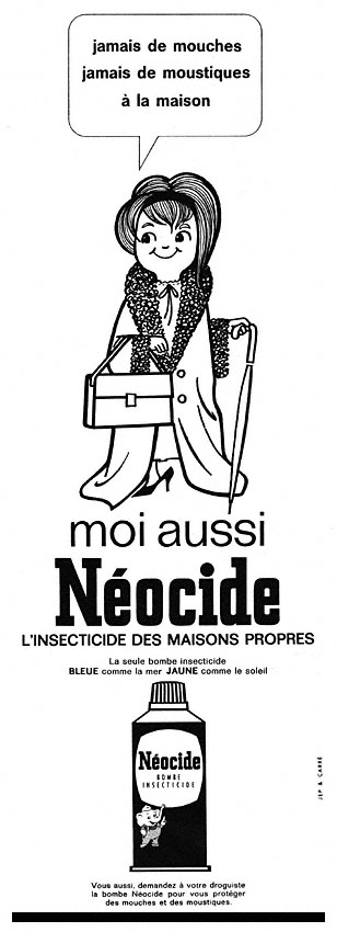 Publicité Neocide 1963
