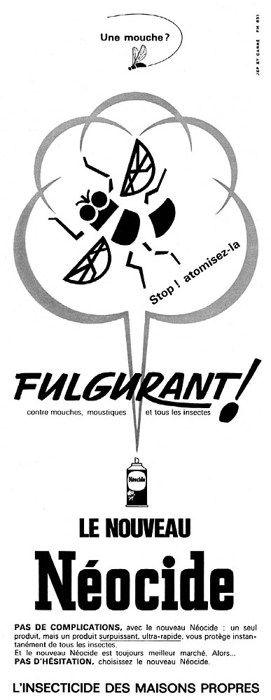 Publicit� Neocide 1965
