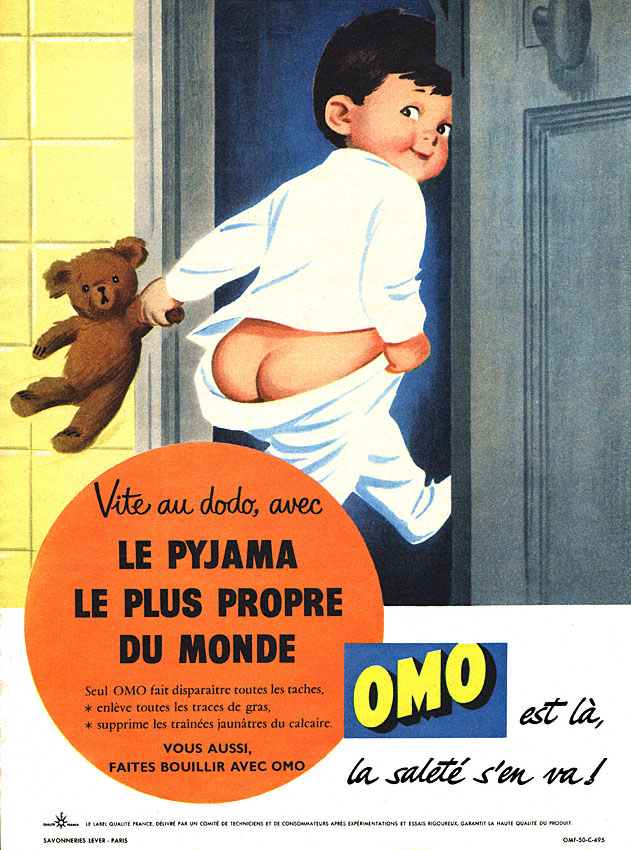 Publicité Omo 1957