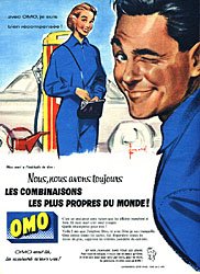 Publicit Omo 1957