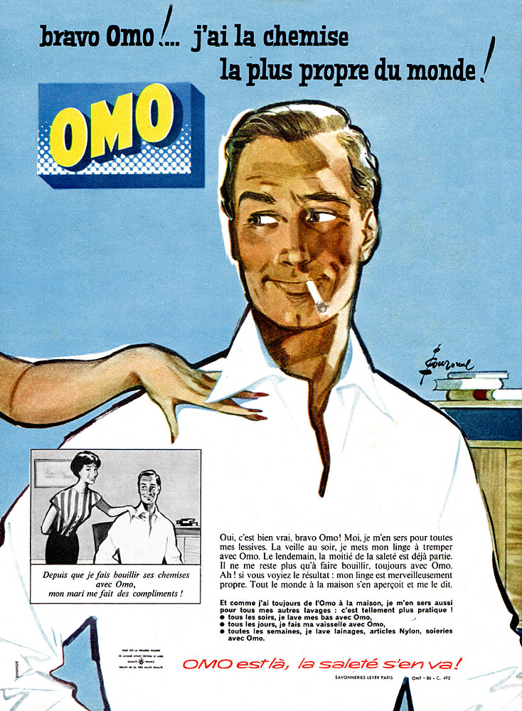 Publicité Omo 1959