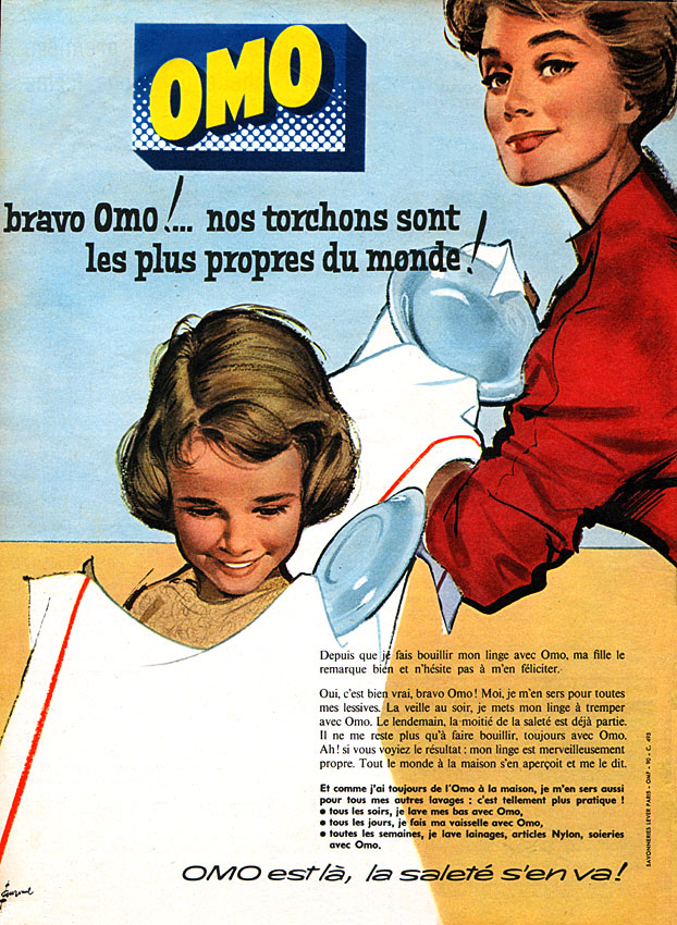 Publicité Omo 1959