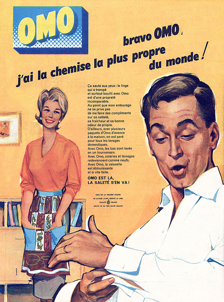 Publicité Omo 1960