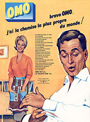 Publicit Omo 1960