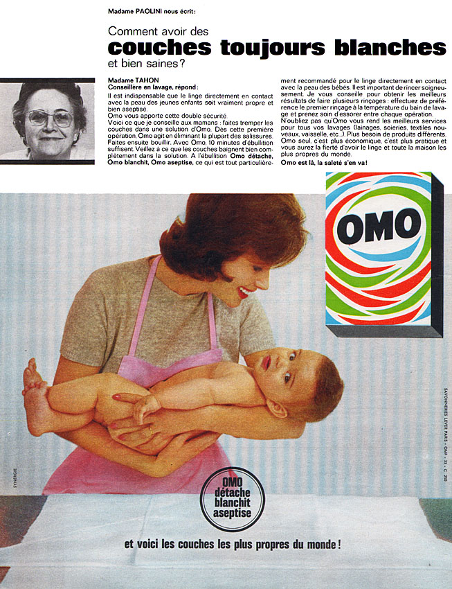 Publicité Omo 1962