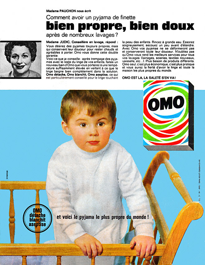 Publicité Omo 1962