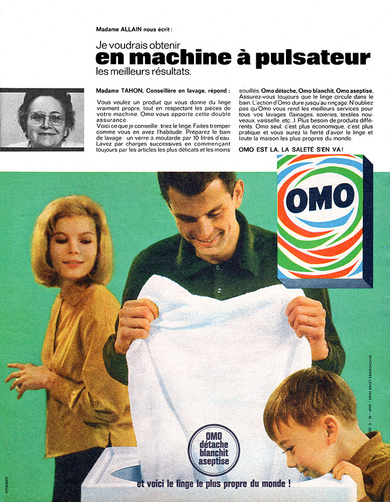 Publicité Omo 1962