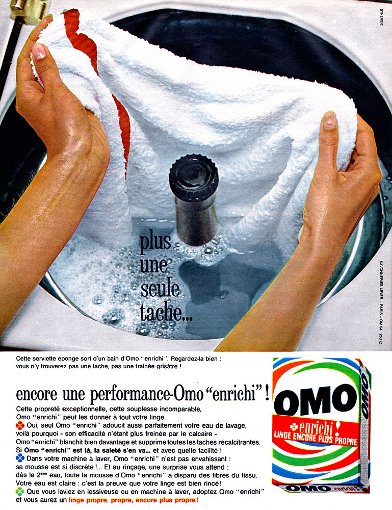 Publicité Omo 1963
