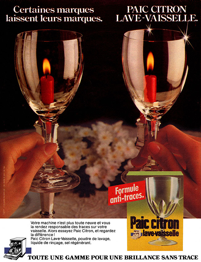 Publicité Paic 1981