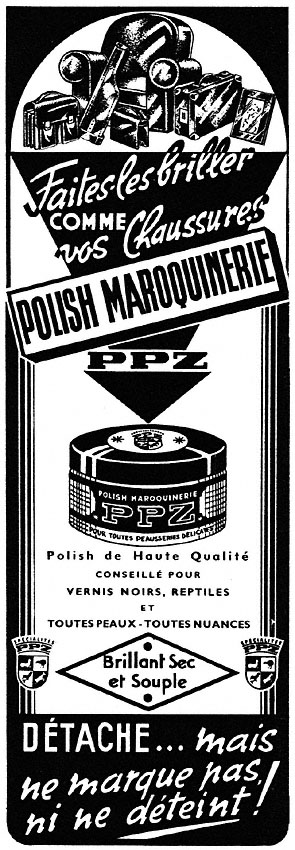 Publicité Ppz 1951