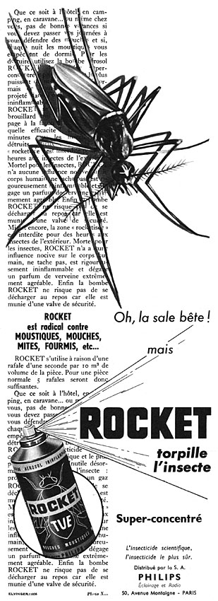Publicité Rocket 1956