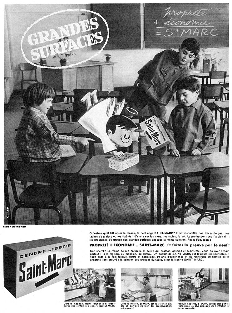 Publicité Saint-Marc 1960