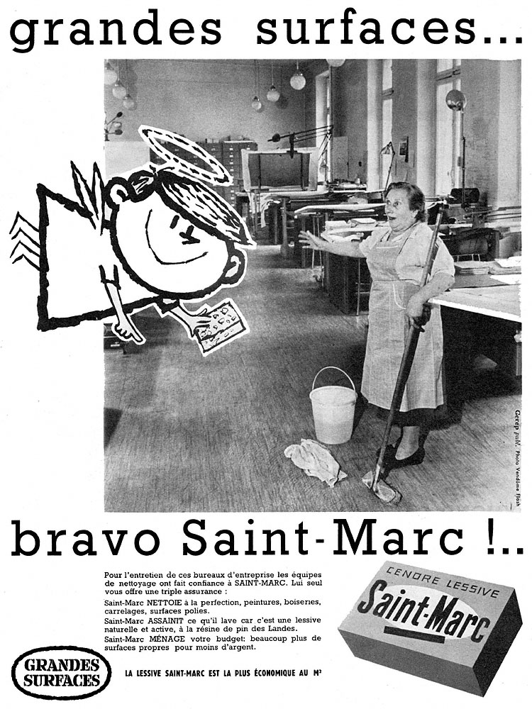 Publicité Saint-Marc 1960