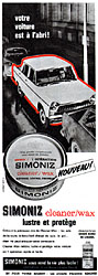 Publicit Simoniz 1964