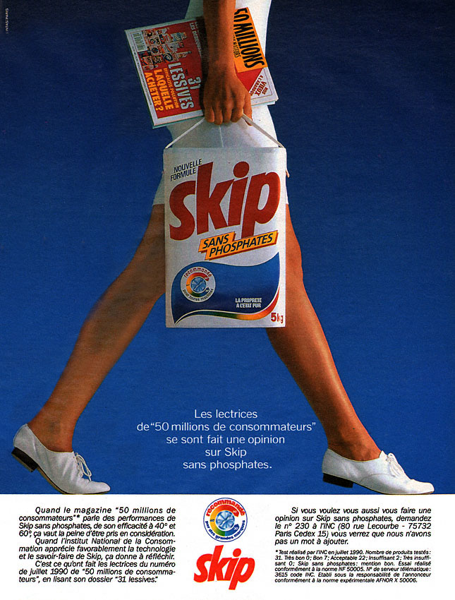 Publicité Skip 1990