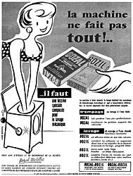 Publicit Divers 1954