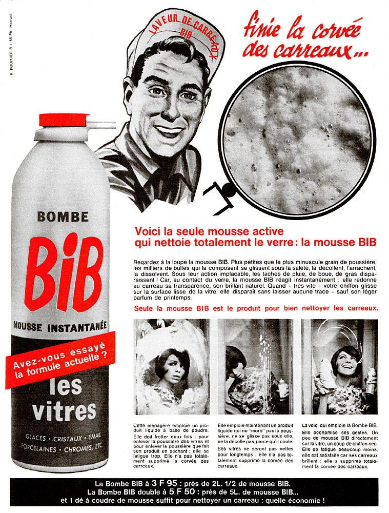 Publicit� Divers 1965