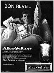 Publicit Alka-Seltzer 1963