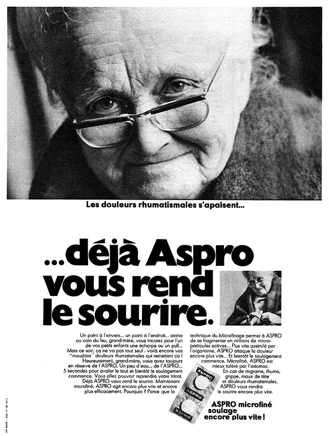 Publicité Aspro 1969