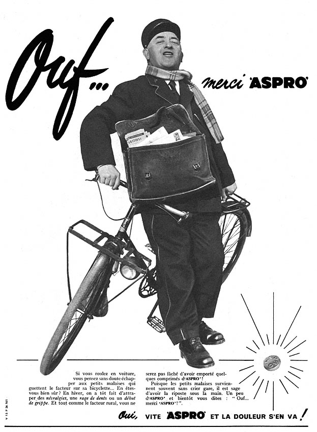 Publicité Aspro 1956