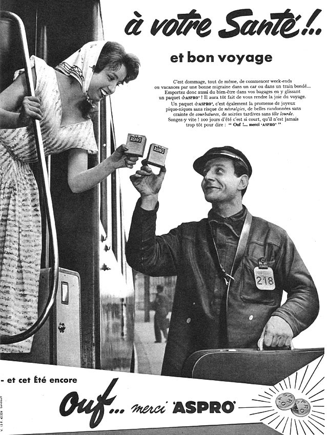 Publicité Aspro 1958