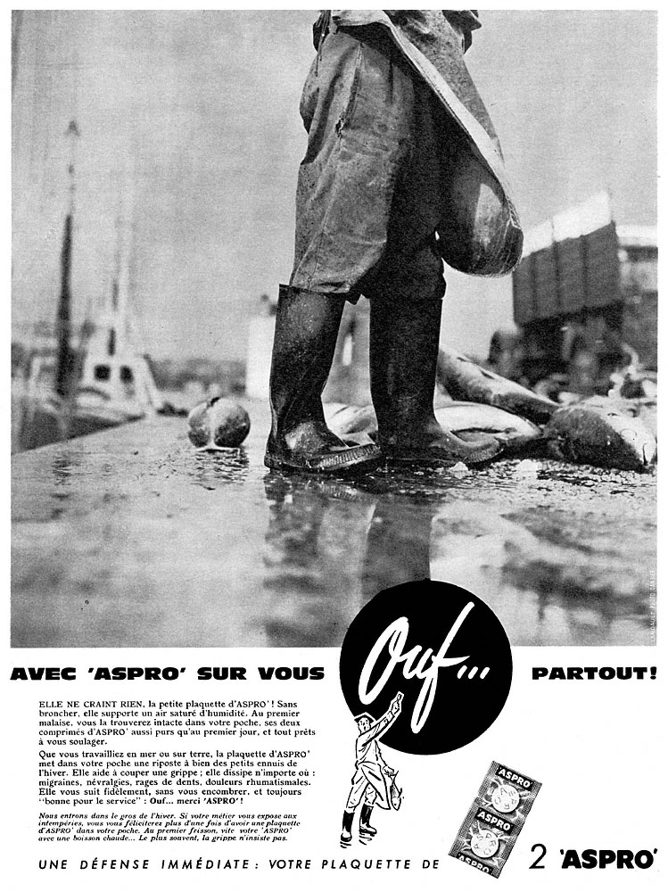 Publicité Aspro 1960