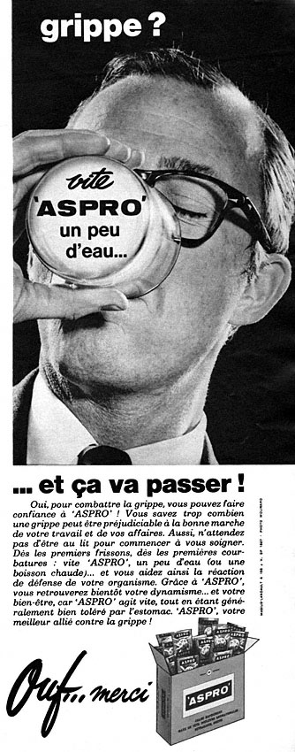 Publicité Aspro 1966