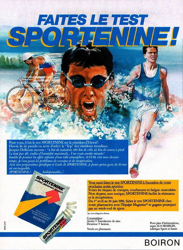 Publicité Boiron 1989