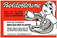 Publicit Boldoflorine 1957