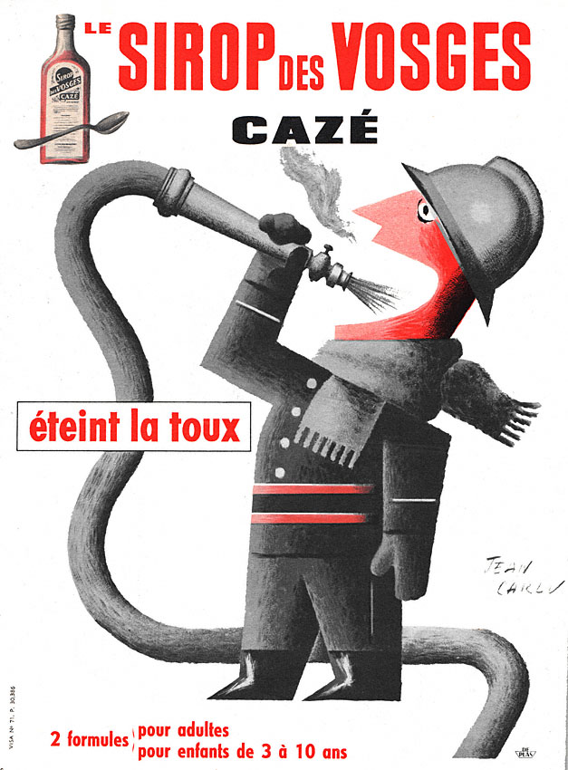 Publicité Caze 1954