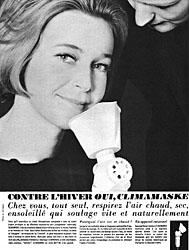 Publicit Climamaske 1964