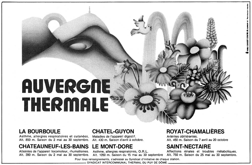 Publicité Cures 1979