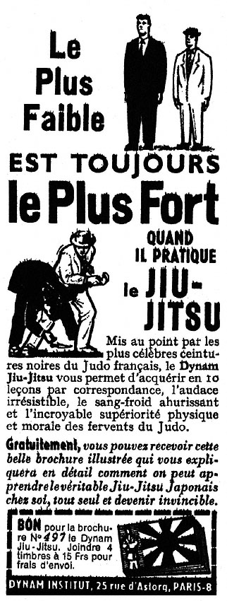 Publicité Dynam Institut 1953