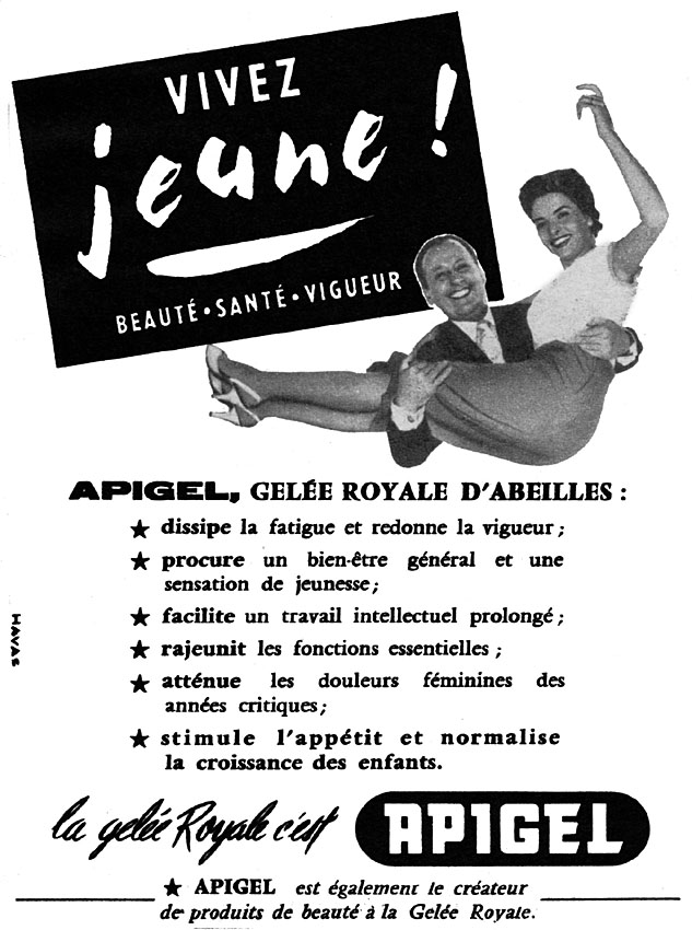 Publicité GeleeRoyale 1955