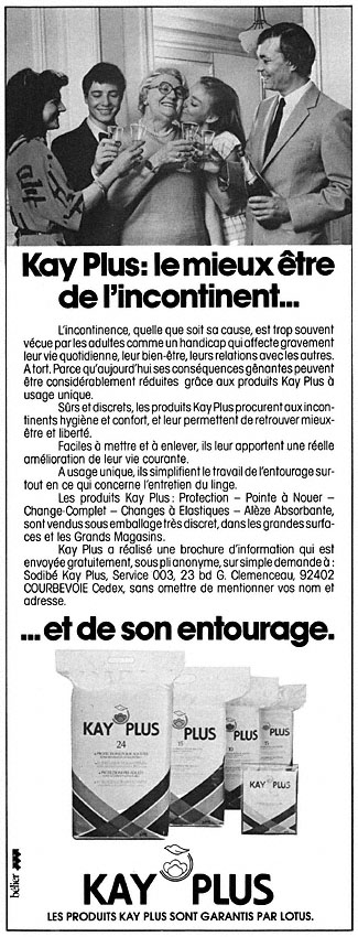 Publicité Kayplus 1983