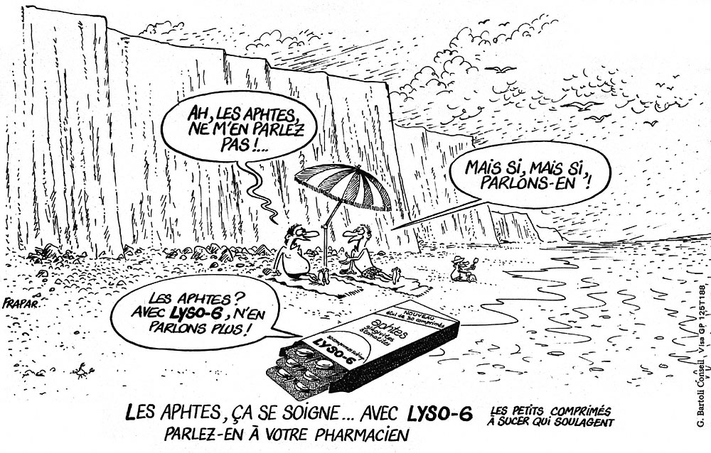 Publicité Lyso-6 1986