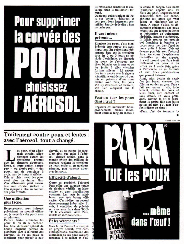 Publicité Para 1986