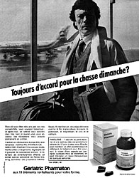 Publicité Pharmaton 1979