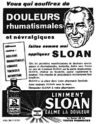 Publicit Sloan 1957