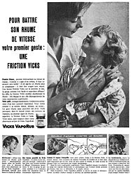 Publicit Vicks 1960