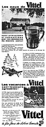 Publicit Vittel 1956